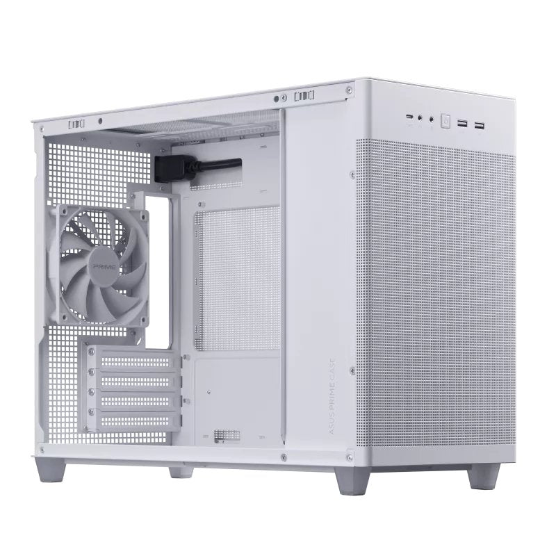 EAN 4711081771920 - ASUS PRIME AP201 CASE TG WHITE Mini Tower Blanco imagen 4