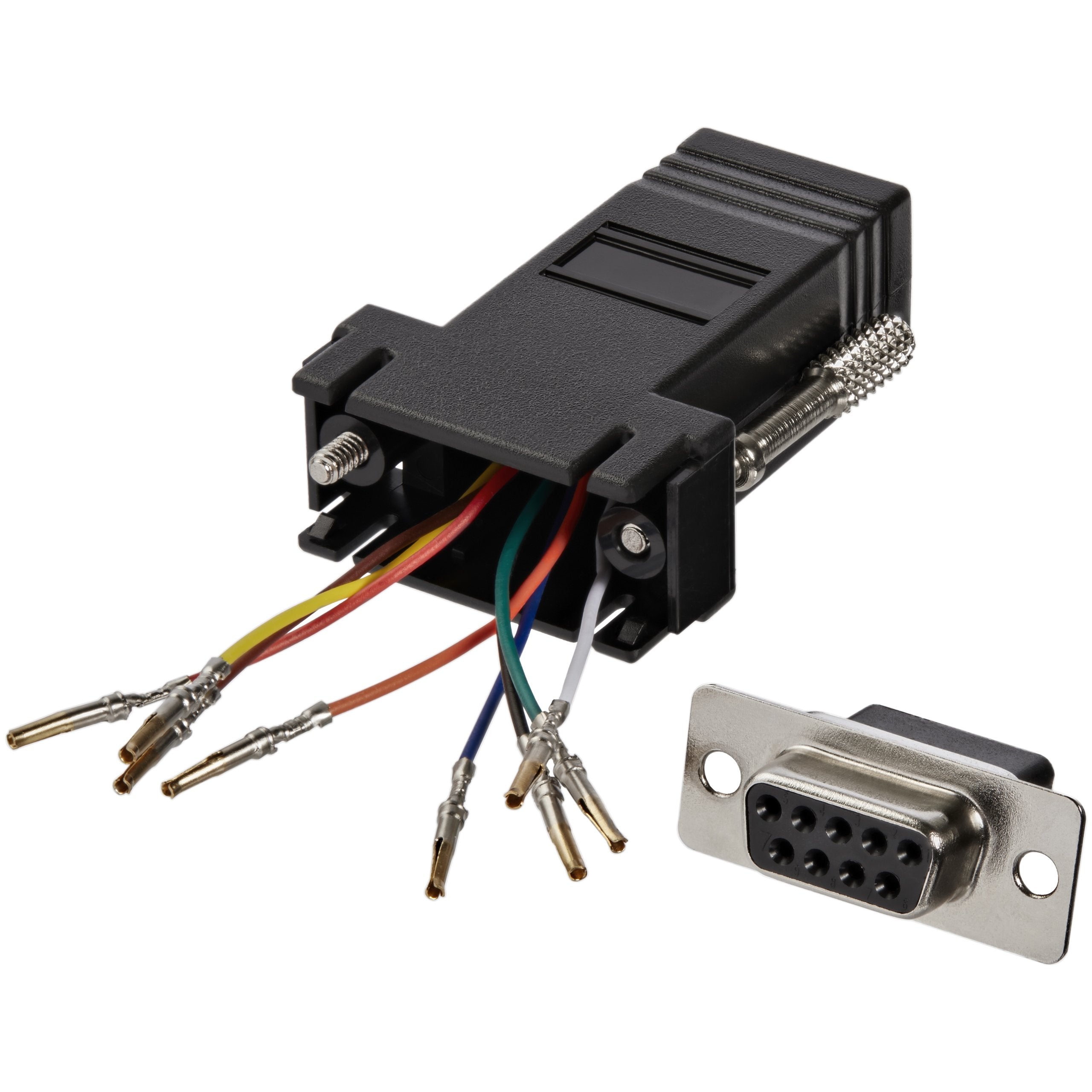 Startech Conversor Modular Serie Db9 A Rj45 H/H