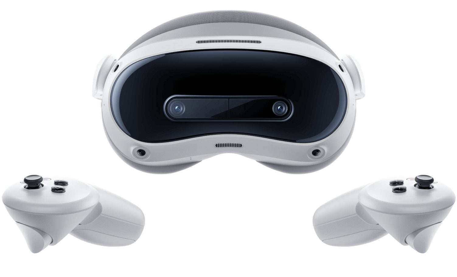 Gafas De Realidad Pico 4 Ultra 256 Gb + Set De 2 Controles De Movimiento Gris Virtual