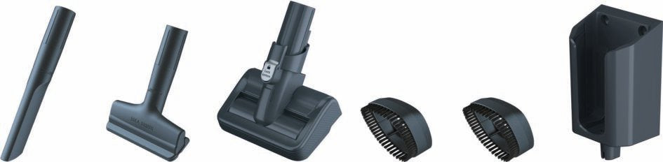 EAN 3221616018891 - Rowenta RH6878 Aspiradora escoba 2 en 1 Batería Secar Ciclónico Sin bolsa 0,55 L 100 W Rojo, Gris imagen 15