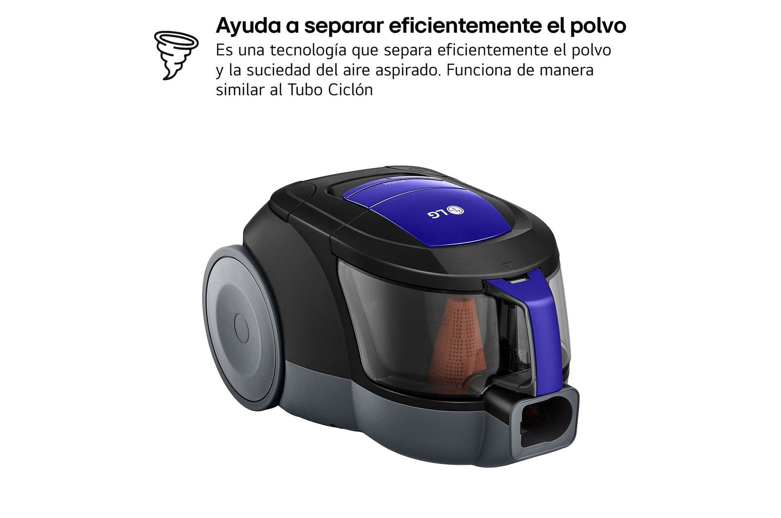 Aspirador De Trineo Lg Vc5506nhtb 650w