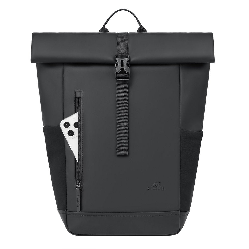 EAN 4260709016221 - Rivacase Eden mochila Mochila enrollable Negro Poliéster, cuero PU imagen 8