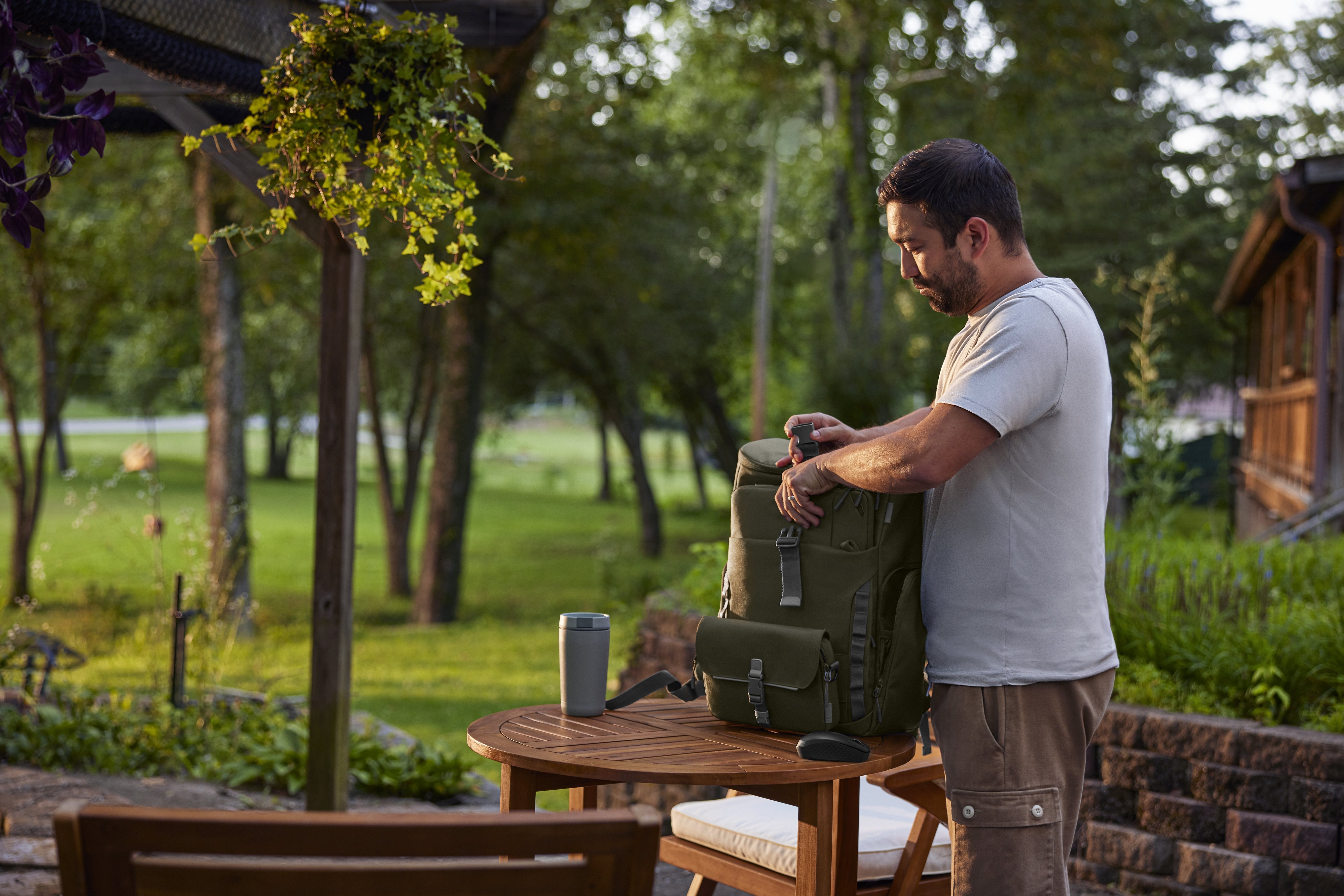 Notebook Carrying Case - 15.6inch - Grey-Green