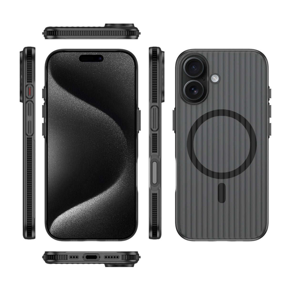EAN 4252011912537 - 4smarts 541639 funda para teléfono móvil 16 cm (6.3") Negro, Transparente imagen 2