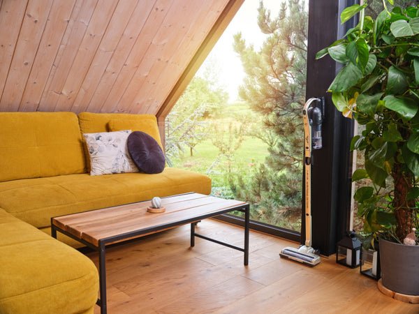 Aspiradora Eta121290000 Gold Power Stick, Inalámbrica, Autonomía 35 Min, Contenedor De Polvo 0,4 L, Color Crema