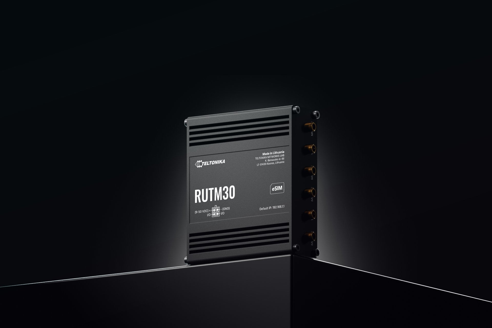 Teltonika Rutm30 Enrutador Celular Industrial 5g Wi-Fi, Esim