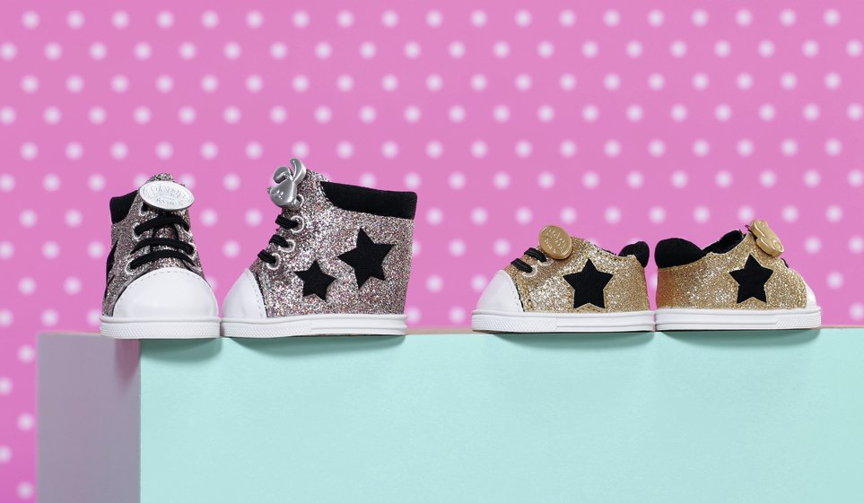 EAN 4001167826997 - BABY born Trend Sneakers 2 assorted Zapatos de muñeca imagen 2