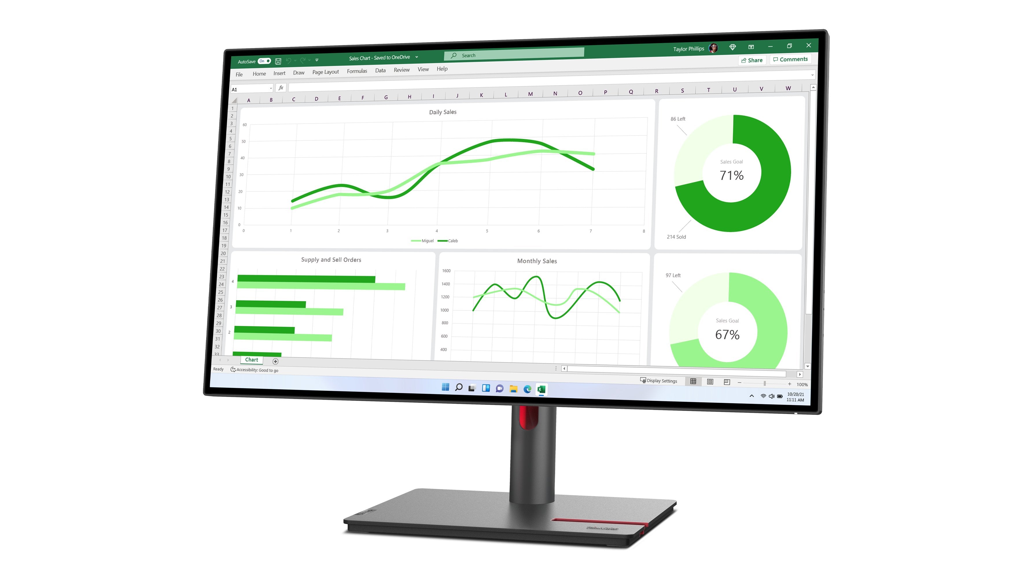 EAN 0196379715482 - Lenovo ThinkVision P27q-30 LED display 68,6 cm (27") 2560 x 1440 Pixeles Quad HD Negro imagen 4