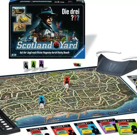 Ravensburger Los Tres ??? Scotland Yard, Juego De Mesa 24741