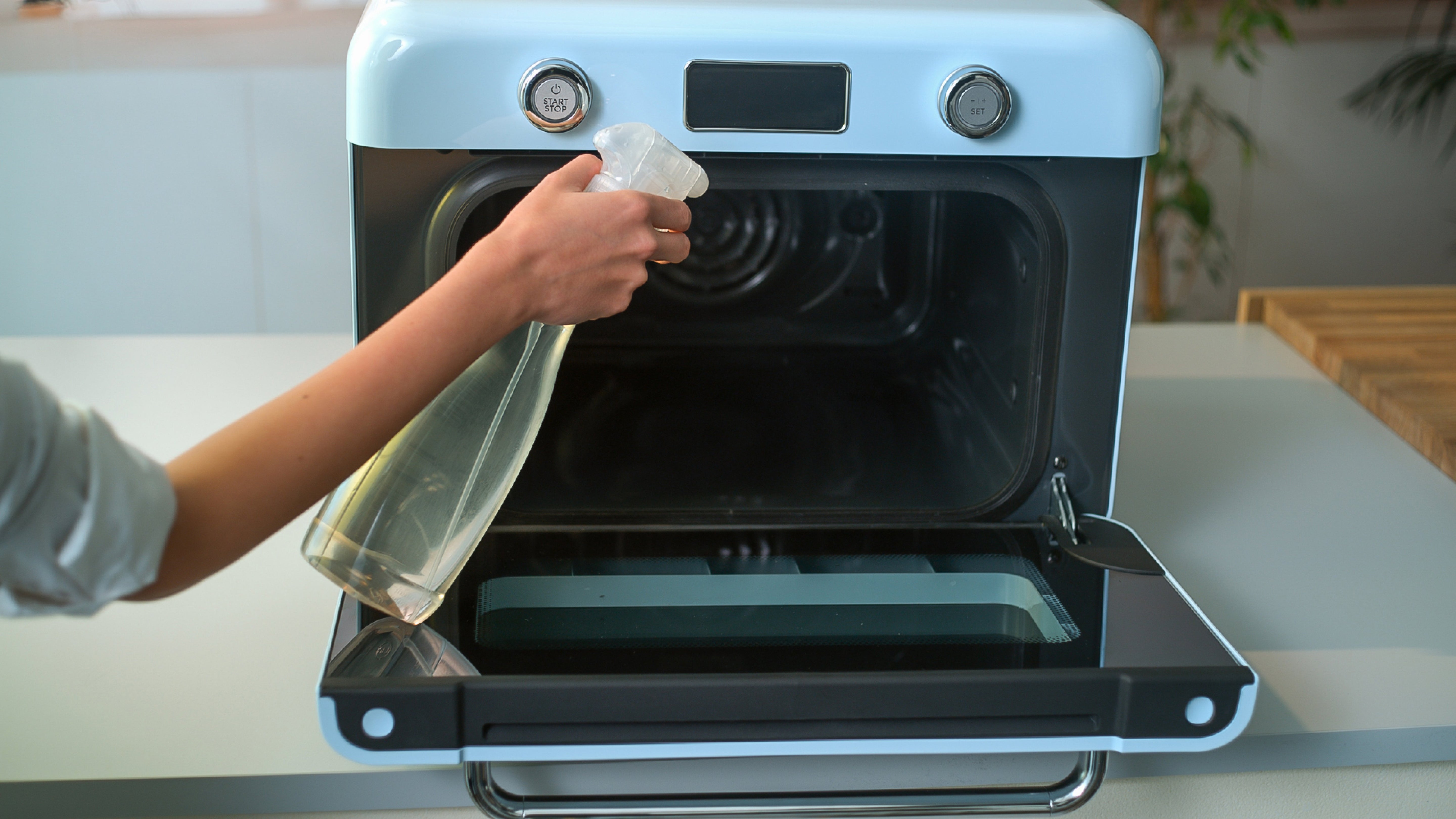 EAN 8017709333874 - Smeg COF01PBEU horno de vapor Pequeño Azul Botones, Giratorio imagen 31