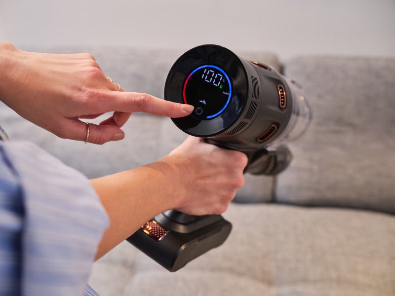 Aspiradora Eta Eta524790000 Terier De Mano, Inalámbrica, Autonomía 80 Min., Depósito De Polvo 0,5 L, Negra