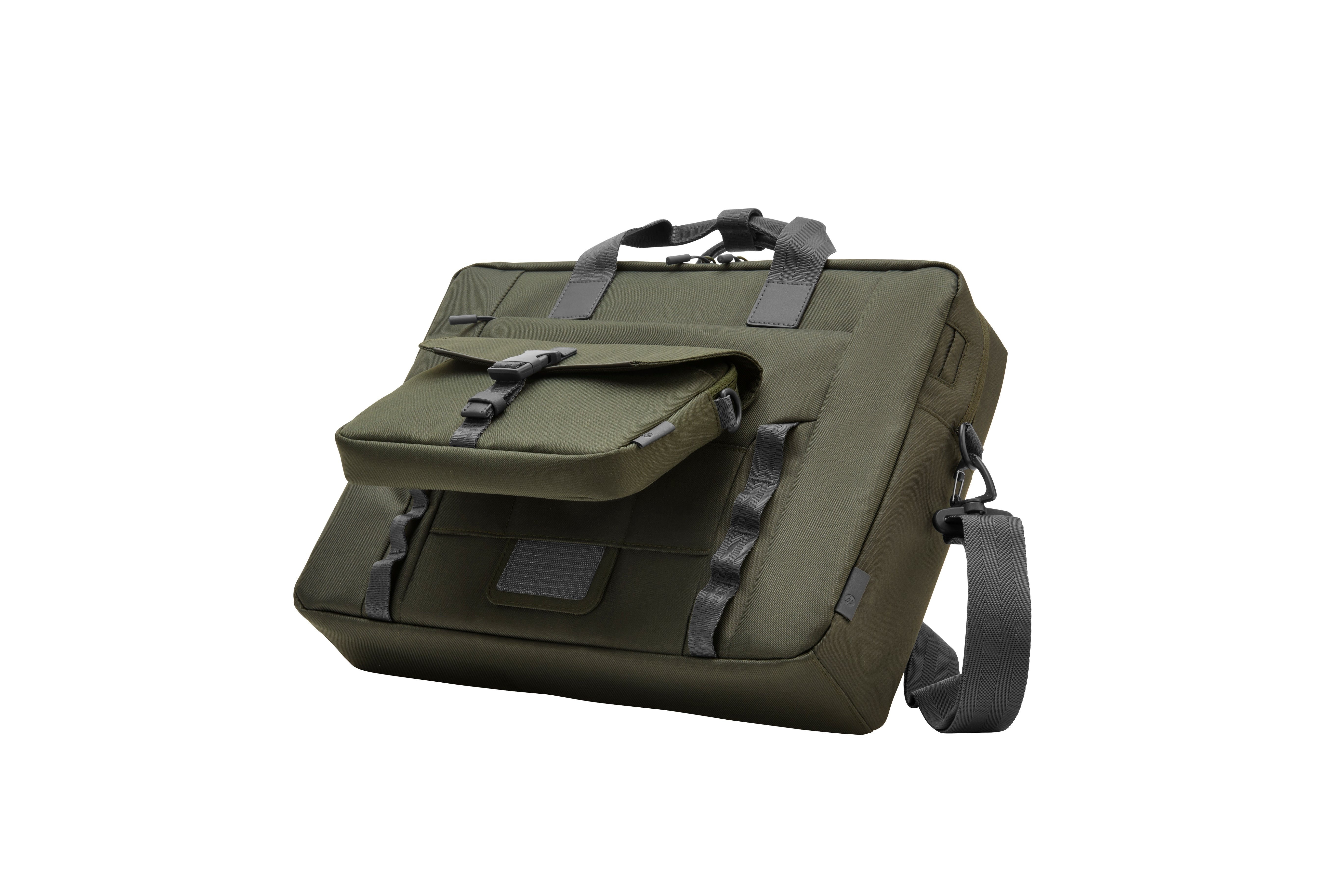 EAN 0197961660296 - HP 15.6 Modular Laptop Bag 39,6 cm (15.6") Bandolera Verde, Gris imagen 3