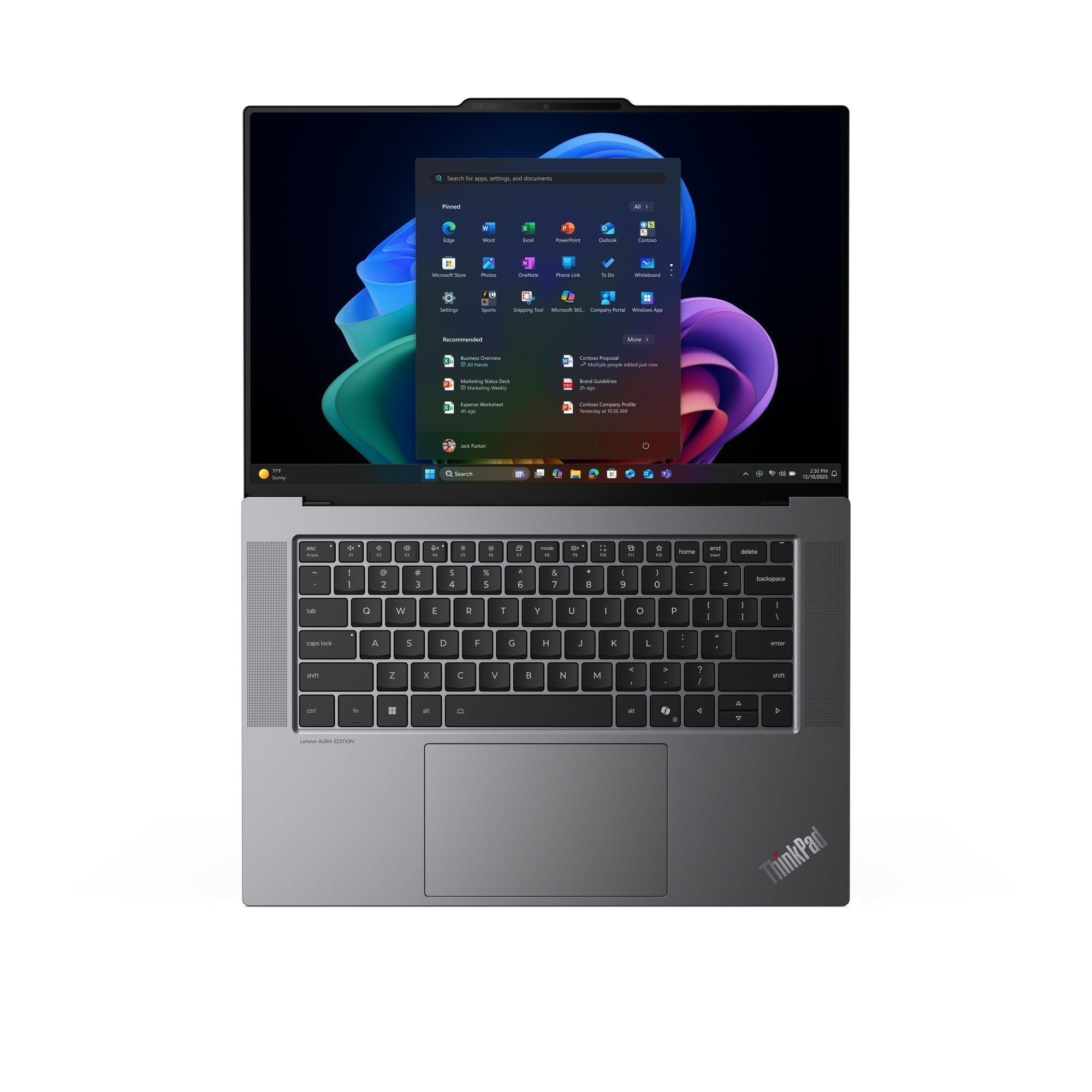 Lenovo Thinkpad X9-15p Gen 1 21vv Copilot+ Pc Intel Core Ultra X7 358h / Hasta 4.8 Ghz Evo Win 11 Pro Arc B390 32 Gb Ram 1 Tb Ssd Tcg Opal Encryption 2 Nvme 15.3" Oled Pantalla Táctil 2880 X 1800 (2.8k) @ 120 Hz Wi-Fi 7 Bluetooth G