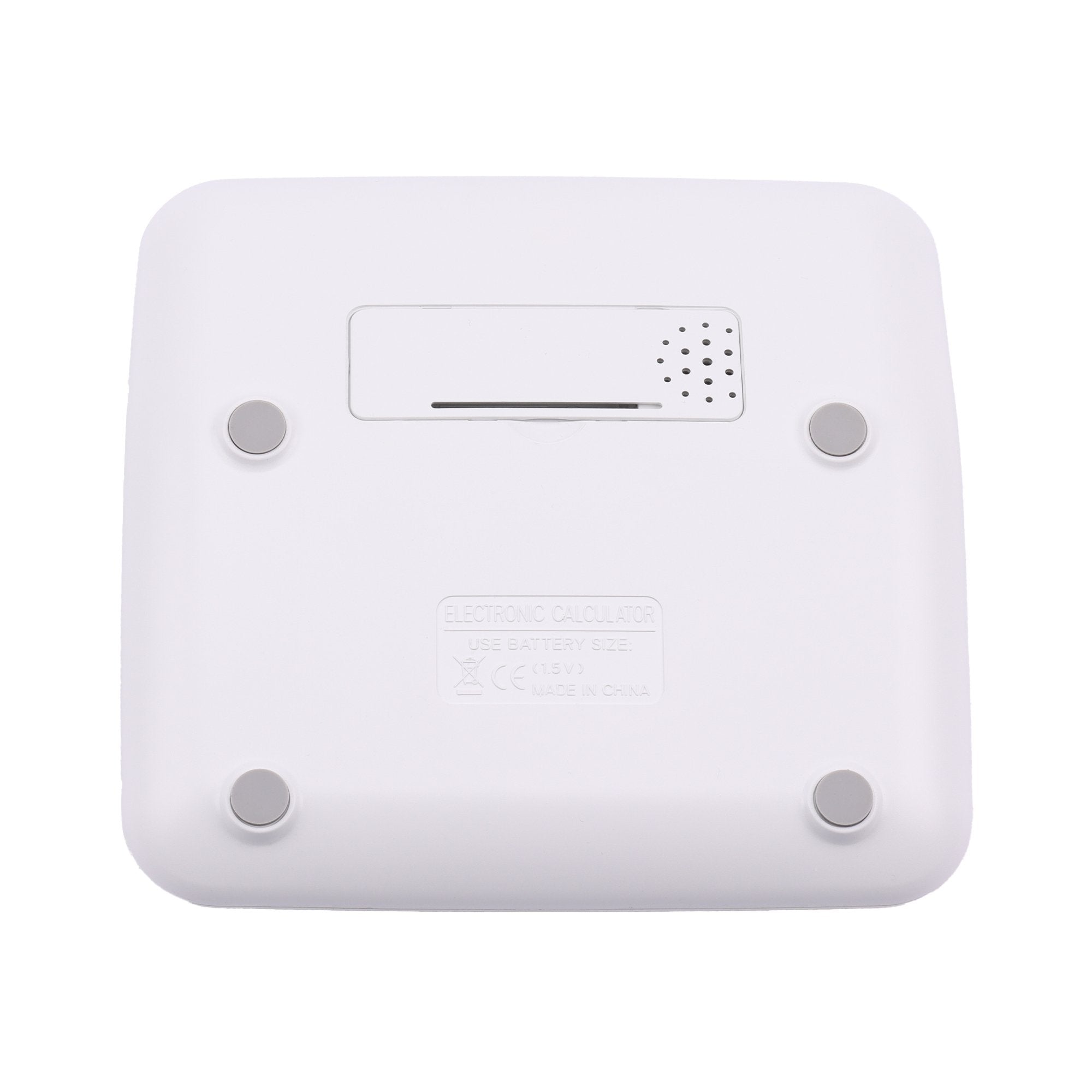 Calculadora Genie 612 W Escritorio Básica Blanco