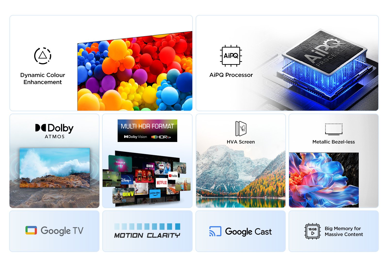 Televisor Tcl V6c 43v6c 43" 4k Ultra Hd Smart Tv Wifi Metálico 260 Cd / M² 43v6c