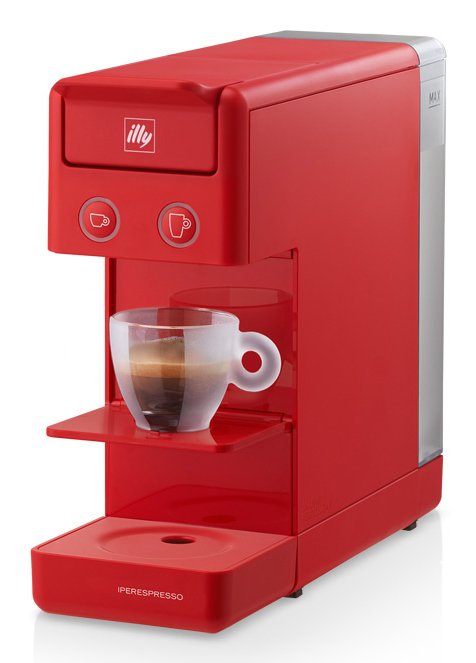 Cafetera Illy M.D.C. Iperespresso A Capsule Y3.3 14 Caps Incluse Rosso