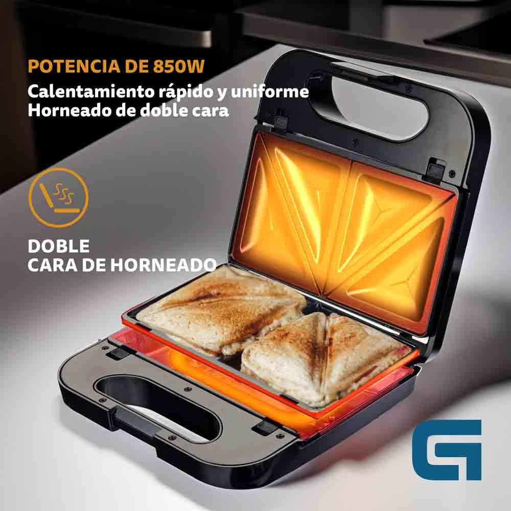 EAN 8426156018089 - Grunkel SAN-MULTING sandwichera 850 W Acero inoxidable imagen 2
