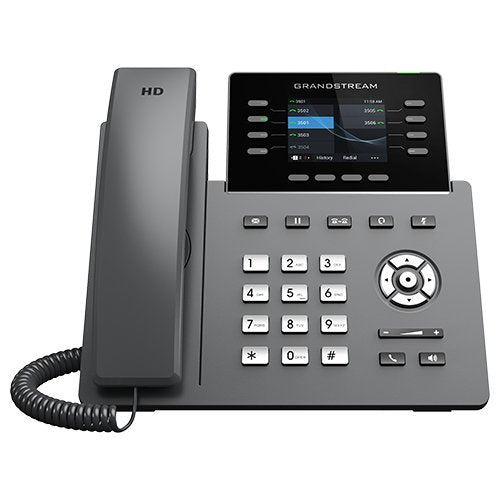 Teléfono Grandstream Networks Grp2624 Ip Negro 8 Líneas Tft Wifi