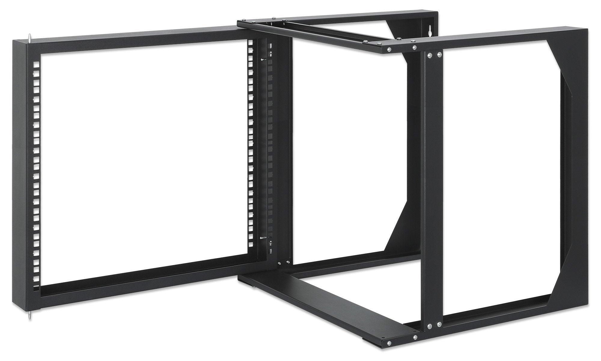 Intellinet 19" Open Frame Rack 2 Rieles 9he Negro