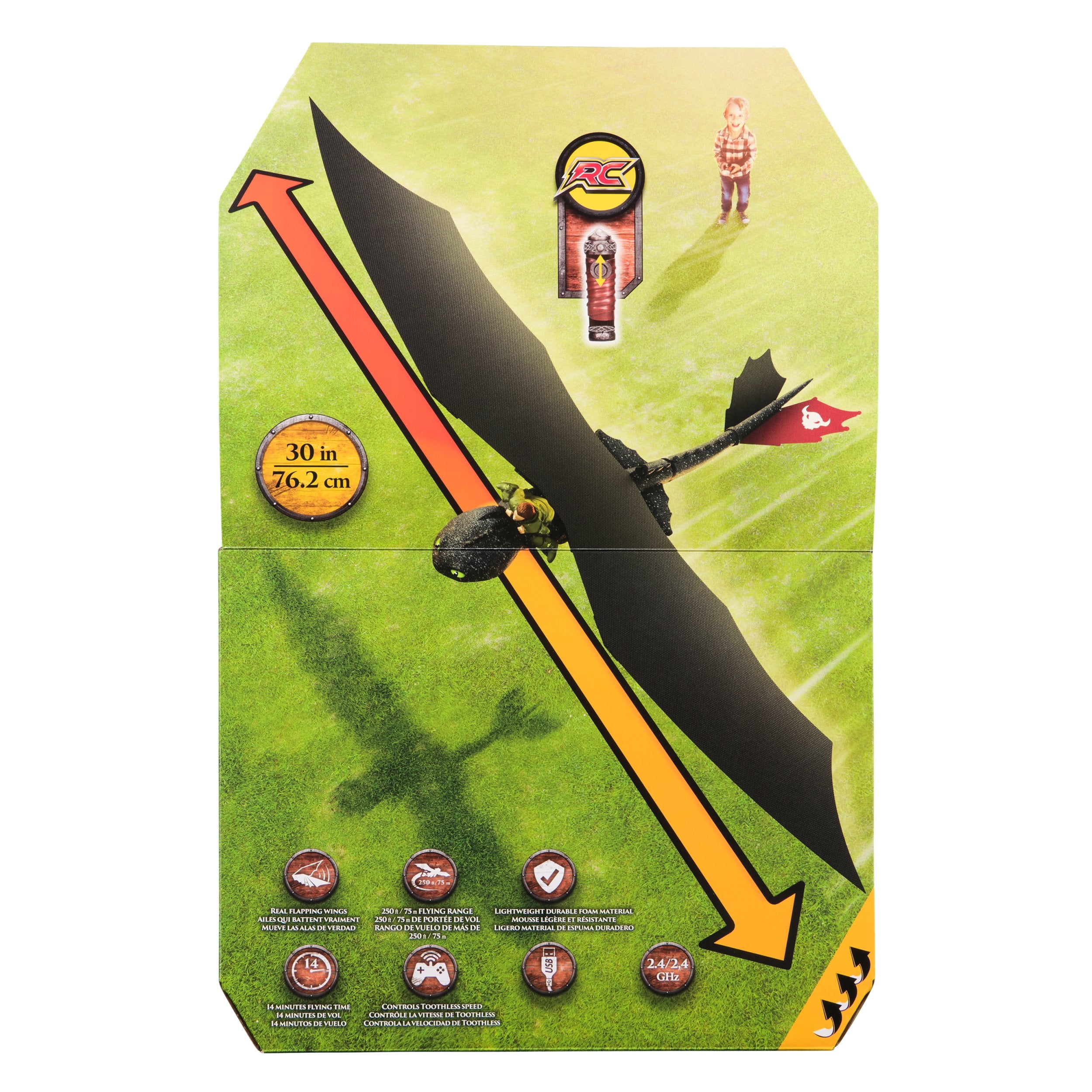 EAN 681147089600 - How to train your dragon DWD INA MovieFlyingToothless RC INTL GML imagen 9