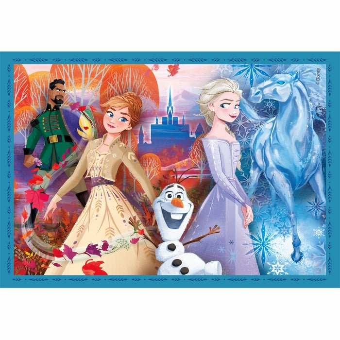 Puzzle Clementoni Supercolor 4 In 1 - Disney Frozen 2 21518
