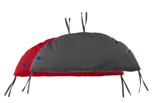 EAN 4030454007115 - AMAZONAS AZ-1960015 hamaca Hamaca colgante 2 personas(s) Poliéster, Polipropileno (PP) Gris, Rojo imagen 5