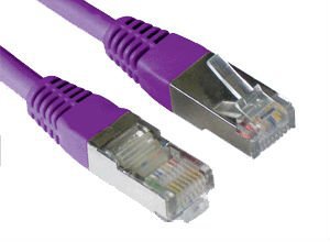 EAN 5420016819758 - LOGON SSTP Cat5e cable de red Violeta 0,5 m imagen 1