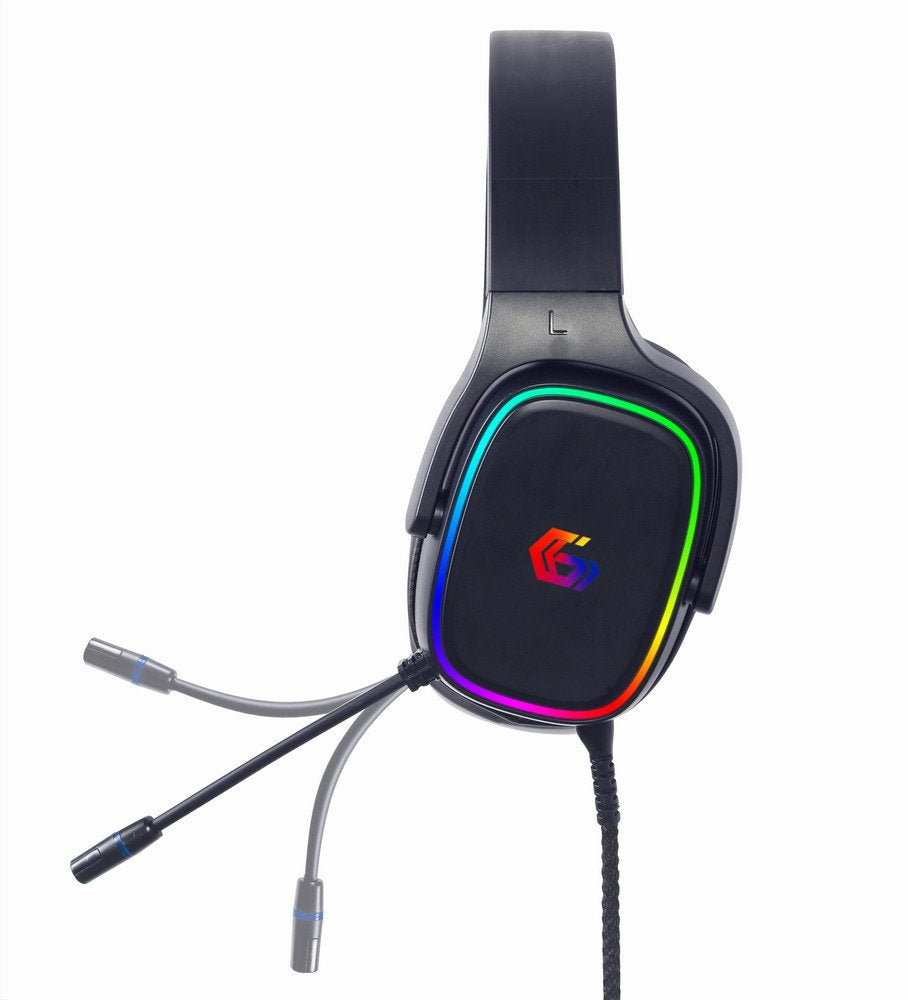 Auriculares Gaming Sonido Envolvente 7.1 Usb Con Retroiluminación Rgb