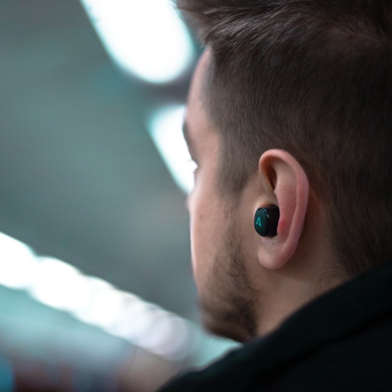 Lamax Dots2 Play Auriculares Inalámbrico Dentro De Oído Llamadas/Música Usb Tipo C Bluetooth Negro