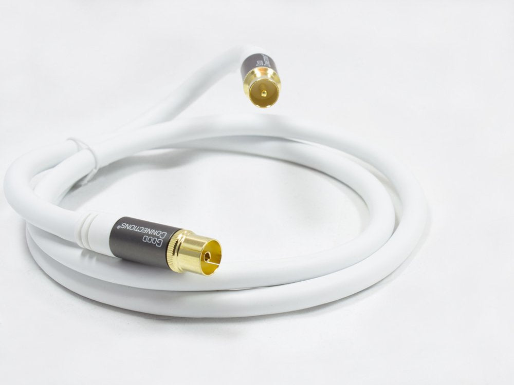 Good Connections Tv Antennencable Smartflex Weiss 1,5m