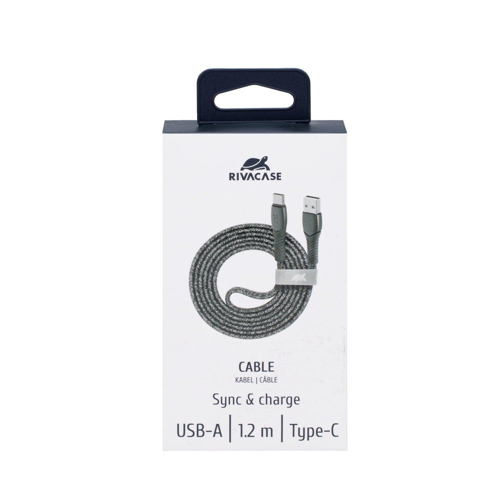 EAN 4260403575956 - Rivacase PS 6102 GR12 cable USB USB 2.0 1,2 m USB C USB A Gris imagen 10
