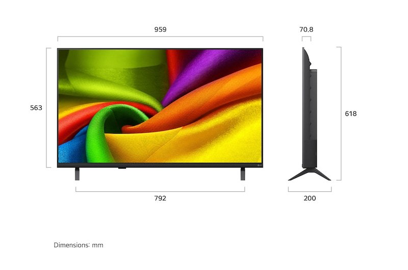 EAN 8806096738856 - LG NANO 4K UHD AI 43NU850B6LA 109,2 cm (43") 4K Ultra HD Smart TV Wifi Negro imagen 2