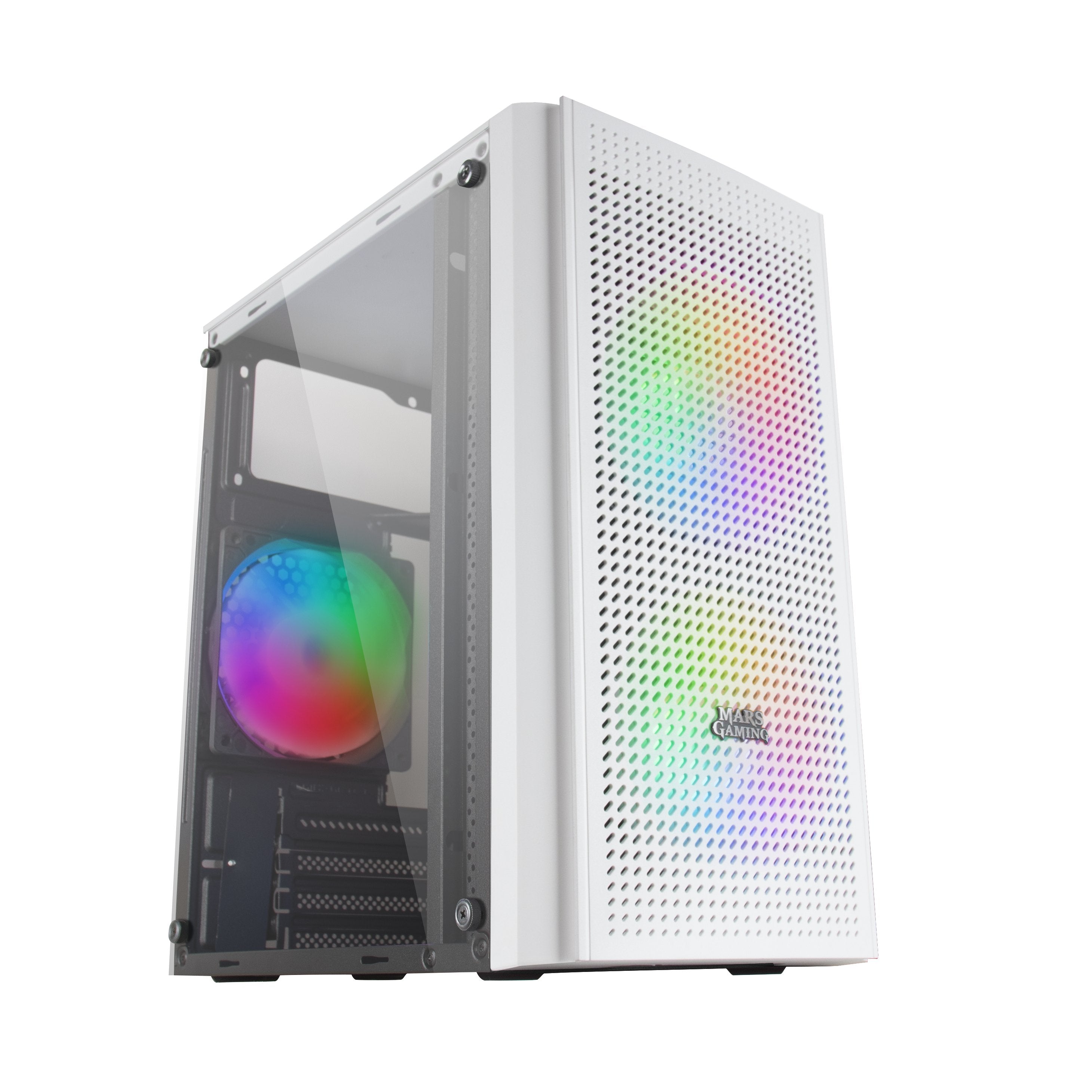 EAN 4711099471669 - Mars Gaming MC300W carcasa de ordenador Mini Tower imagen 2
