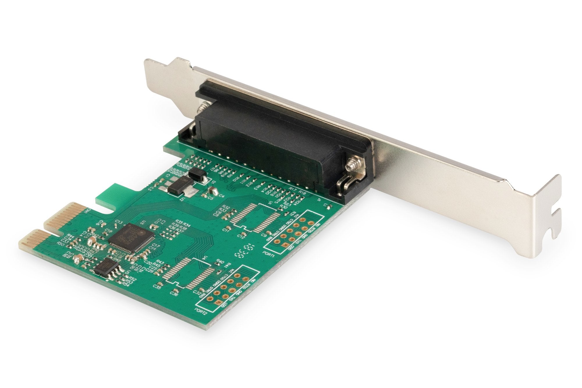 Tarjeta Expansion Digitus Pci Express Paralelo E/S Incl. Low Profile Bracket