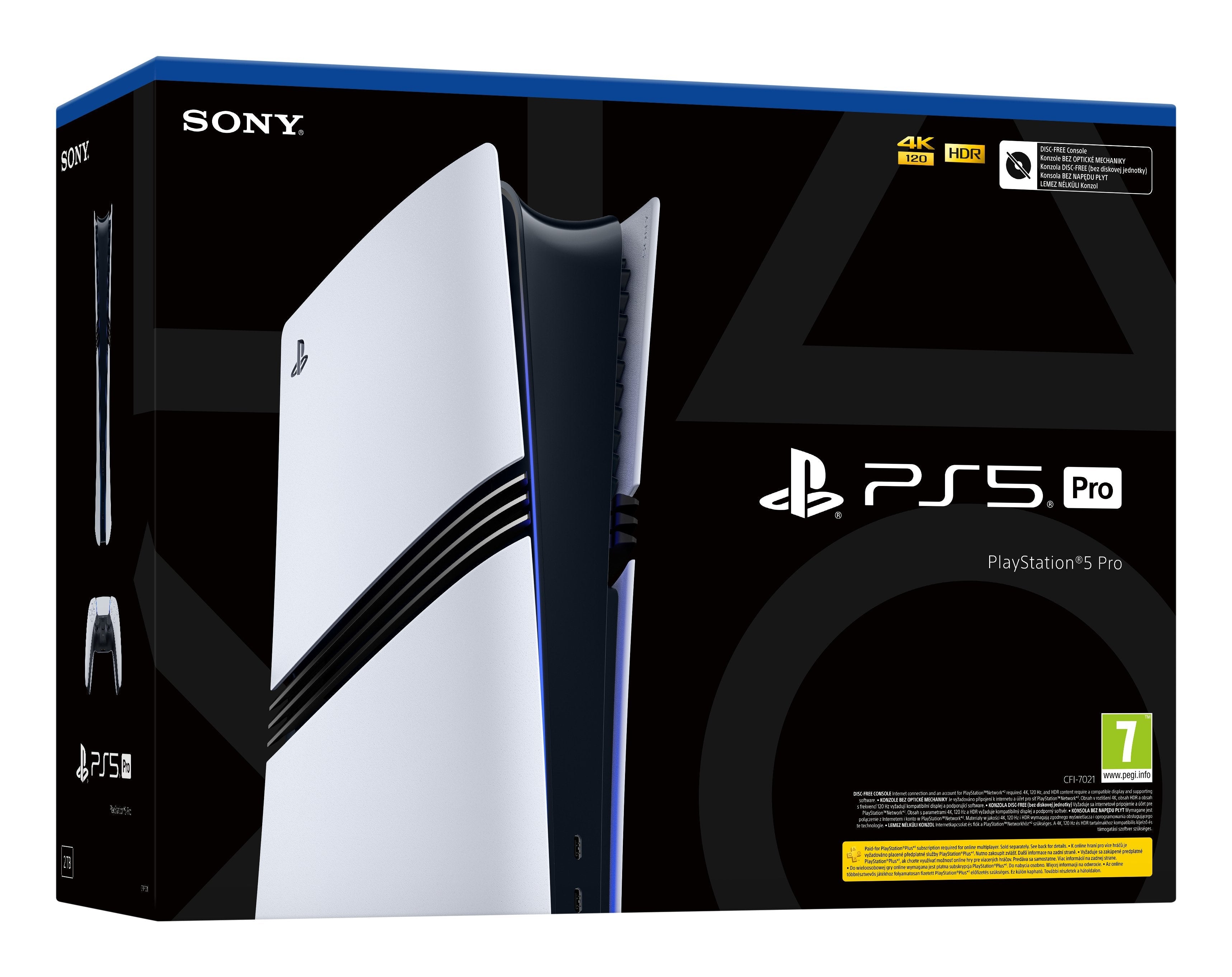 EAN 0711719595915 - Sony PlayStation 5 Pro 2 TB Wifi Negro, Blanco imagen 4
