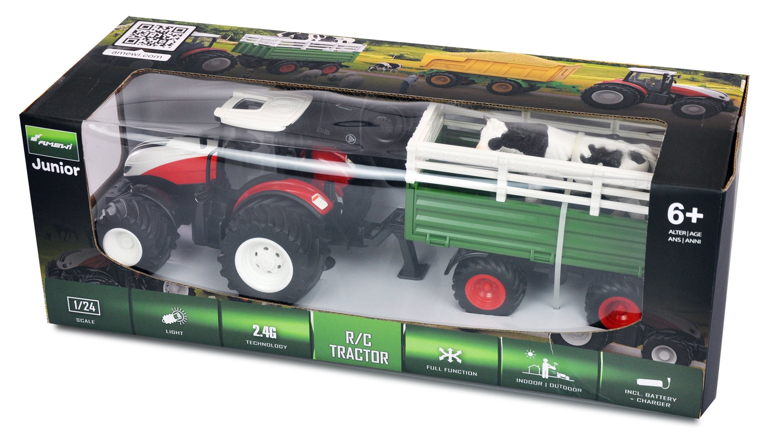 EAN 4260768515673 - Amewi 22601 modelo controlado por radio Cabeza tractora Motor eléctrico 1:24 imagen 2