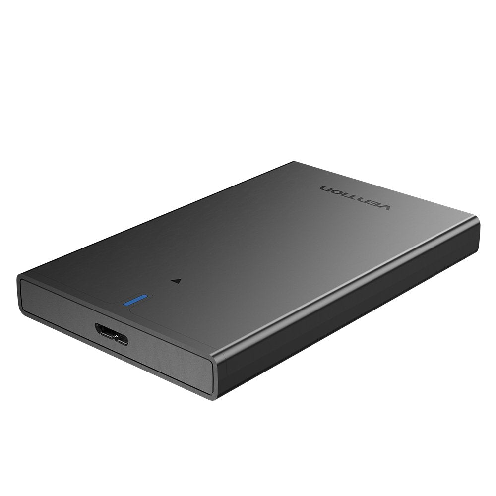 Caja Externa Para Disco Duro De 2.5' Vention Kpab0 Usb 3.0 Micro Usb Sin Tornillos
