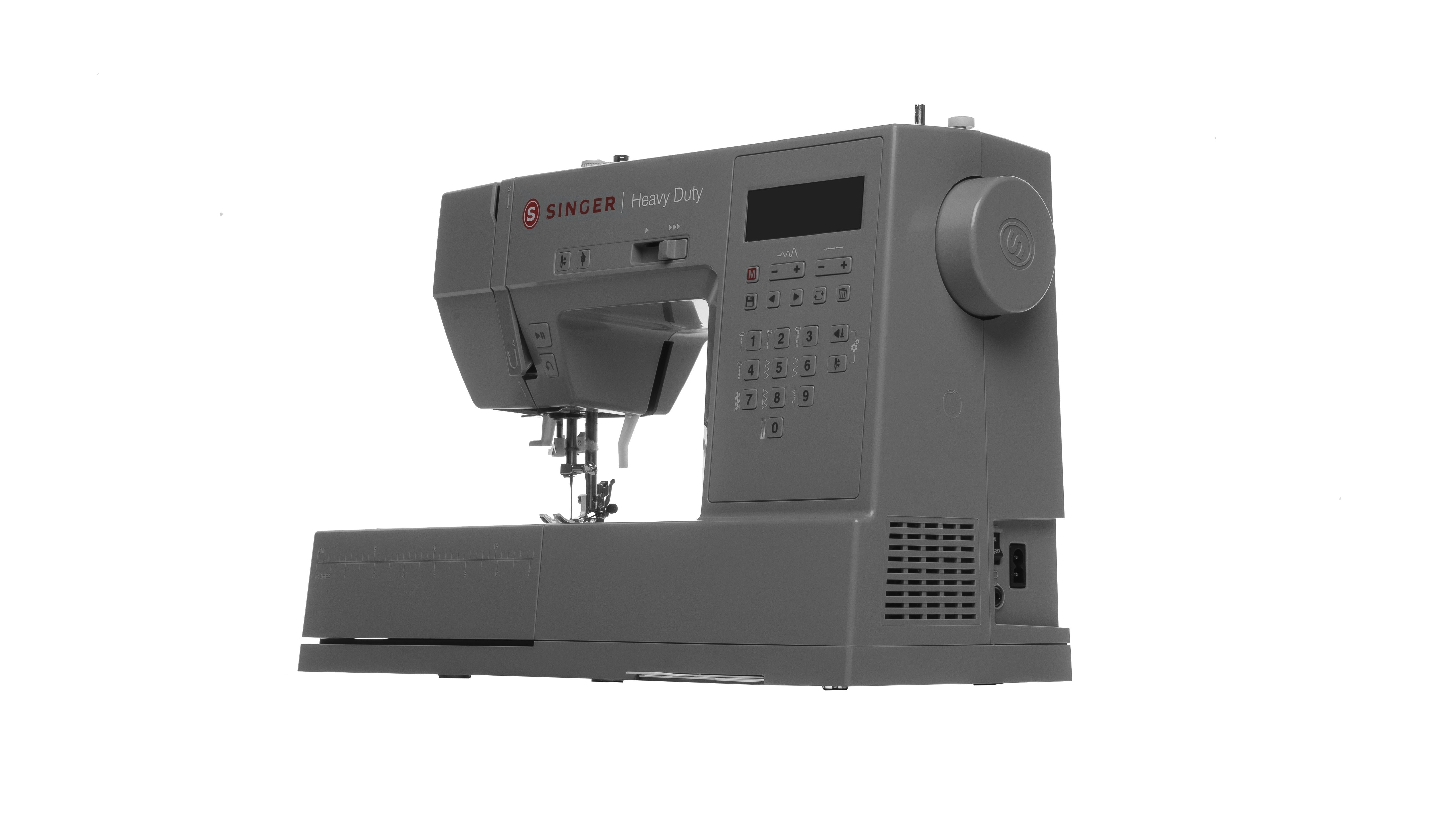 Máquina De Coser Singer Hd6705c De ??Alta Resistencia, Gris