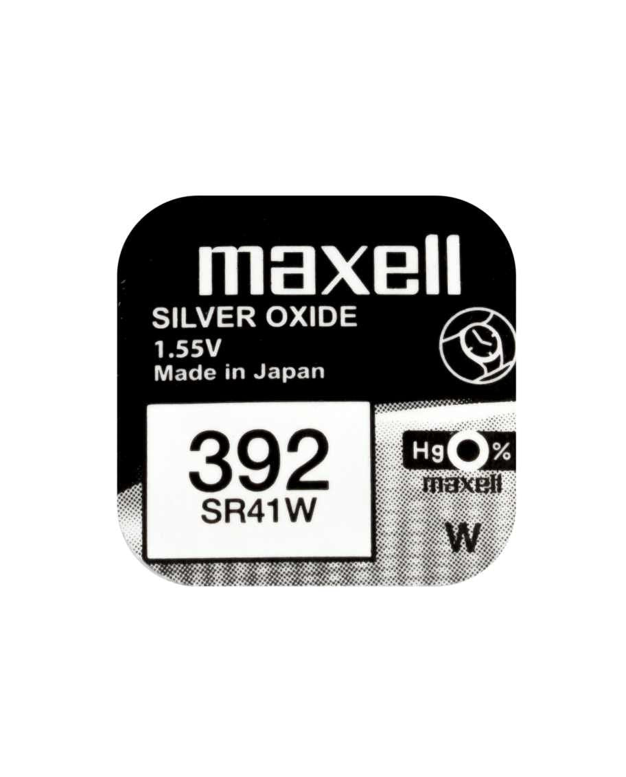 Maxell Pila Oxido Plata (392) Sr41w Blister*1 Eu 0% Mercurio