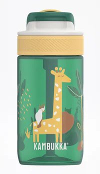 Botella Kambukka Lagoon Safari Jungle 400 Ml Zielony