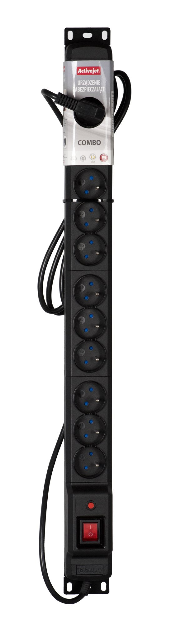 EAN 5901443111399 - Activejet COMBO/12GN/3M/CZ base múltiple 12 salidas AC Interior imagen 4