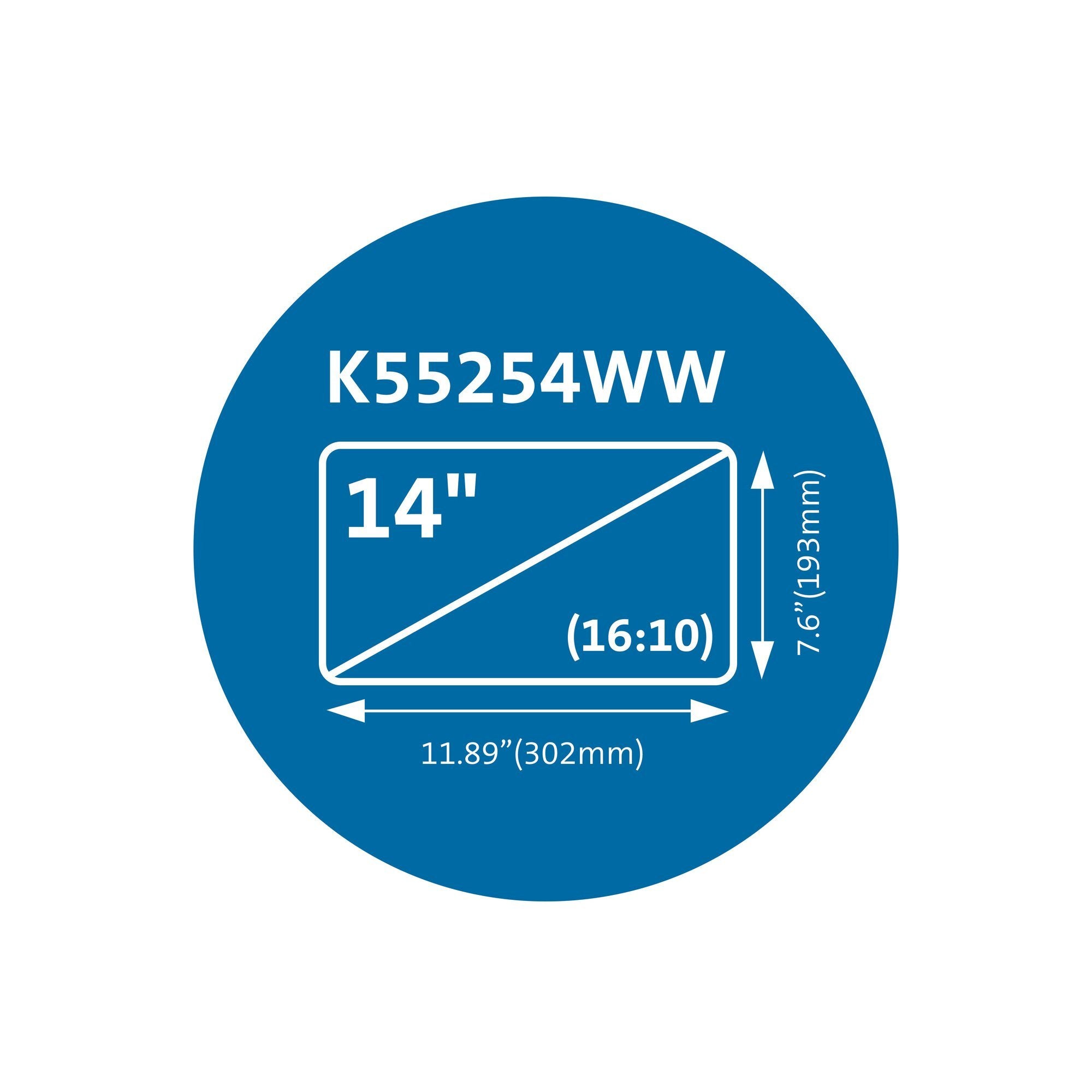 EAN 0085896552543 - Kensington K55254WW filtro para monitor 35,6 cm (14") Portátil Filtro de privacidad para pantallas sin ma imagen 6