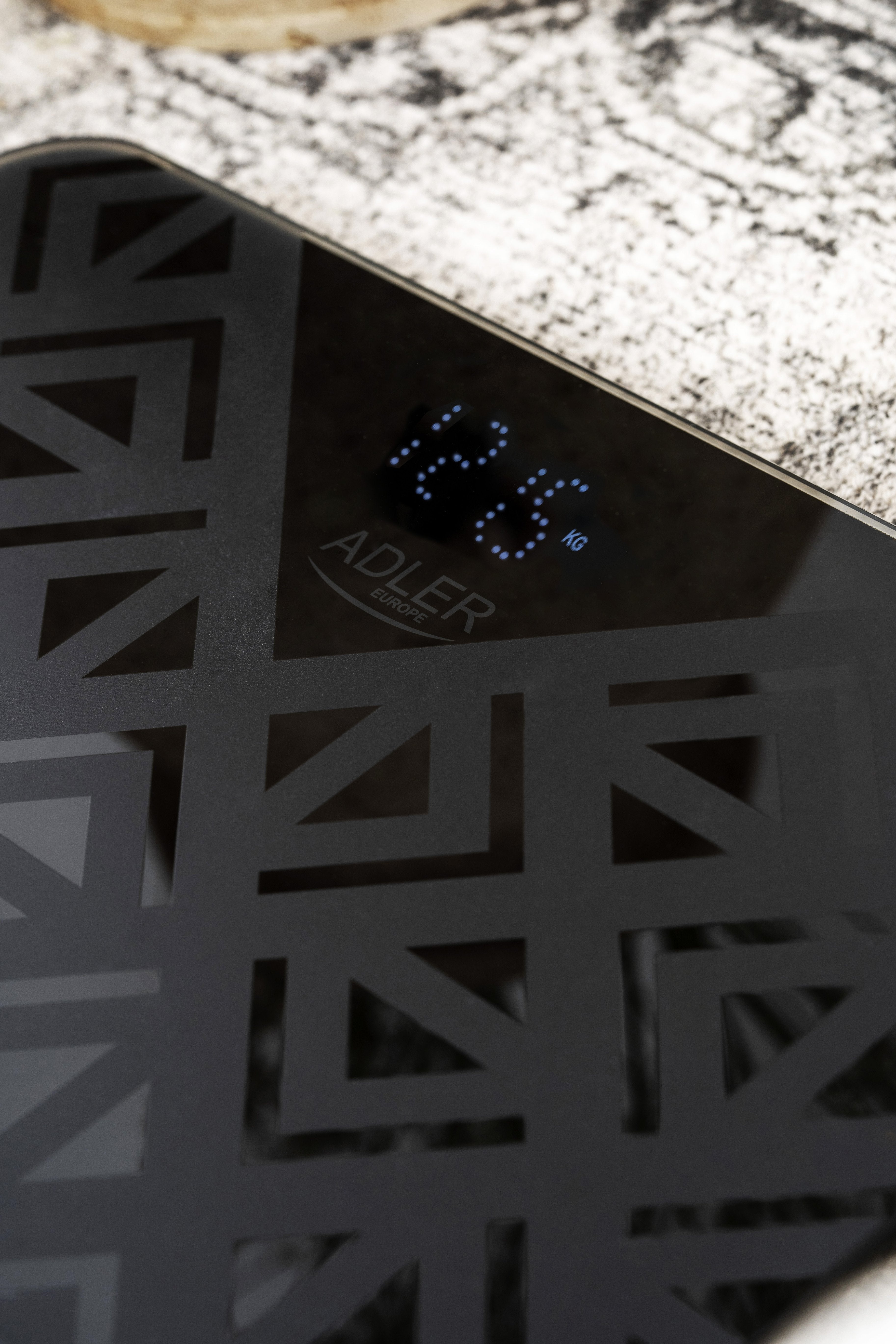 Adler Ad 8170 Bascula De Baño - 180 Kg, Negro