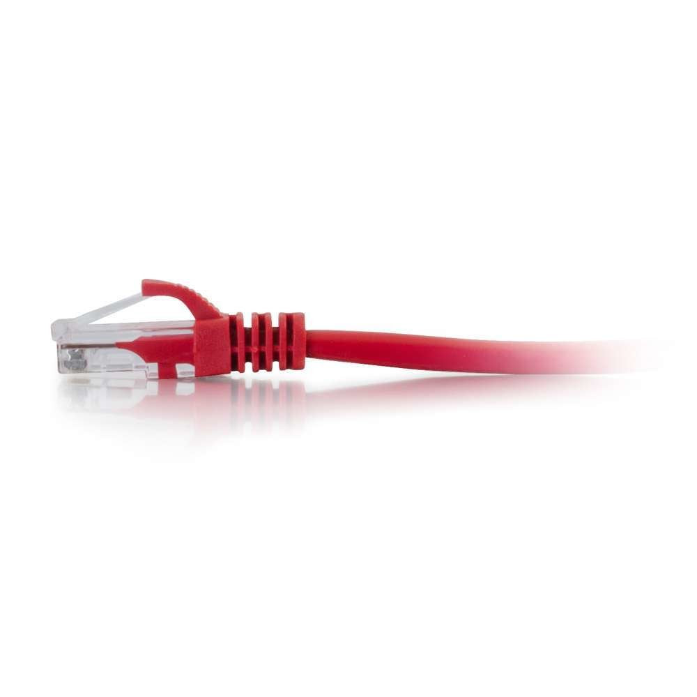 C2g Cat6 Booted Unshielded (Utp) Network Patch Cable Cable De Interconexión Rj-45 (M) A Rj-45 (M) 50 Cm Utp Cat 6 Moldeado Sin Enganches Trenzado Rojo