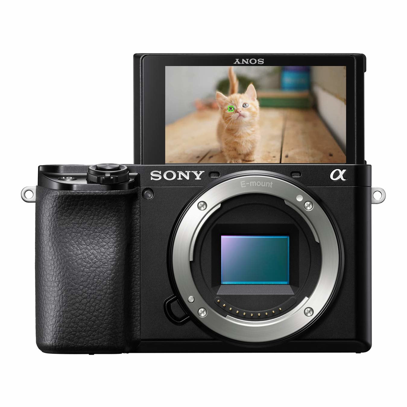 Sony Ilce-6100b Cuerpo De Cámara Con Montura Tipo E Y Sensor Aps-C Cuerpo