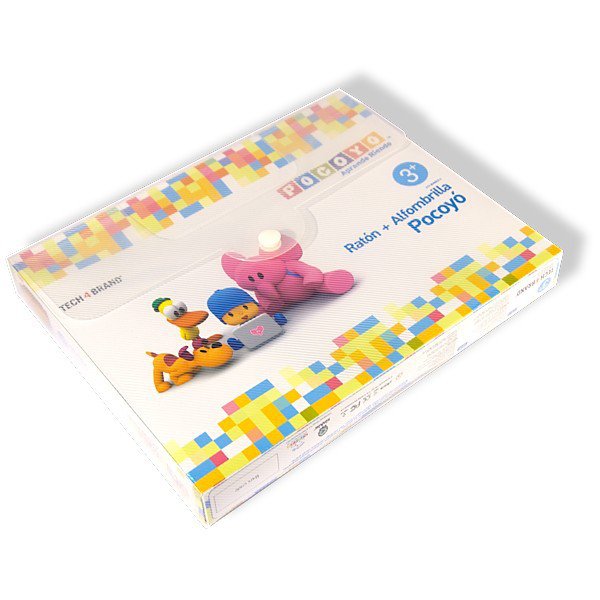 Raton Pocoyo Usb + Alfombrilla Kit