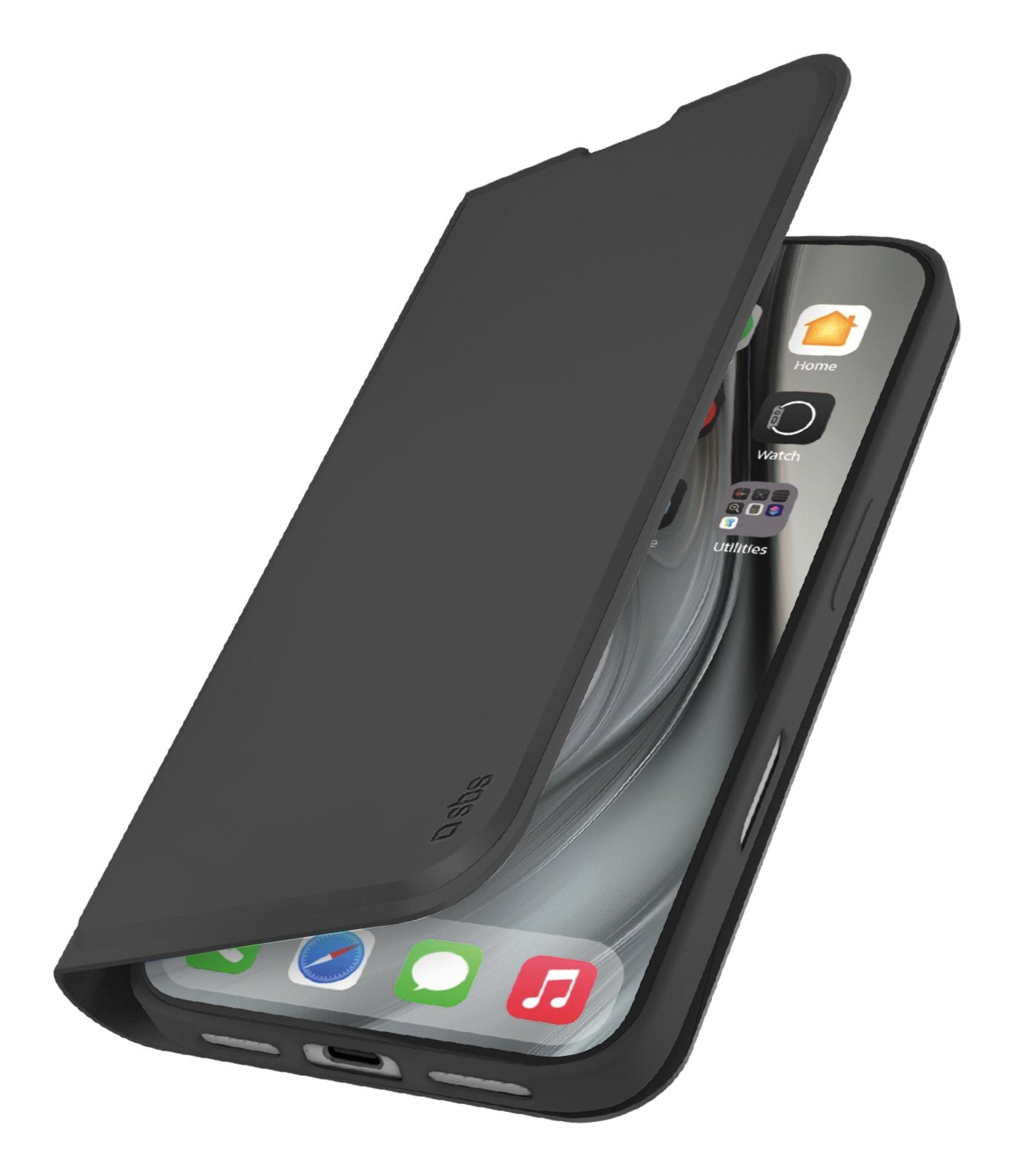 EAN 8018417525100 - SBS TEWALIP1769K funda para teléfono móvil 17,5 cm (6.9") Funda cartera Negro imagen 1