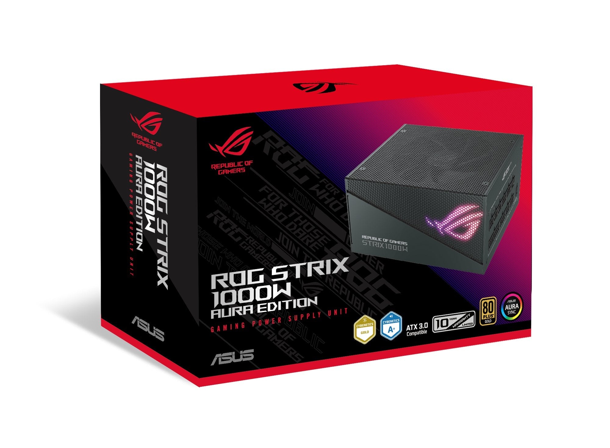 Fuente De Alimentacion Atx 1000w Asus Rog Strix 1000g Aura