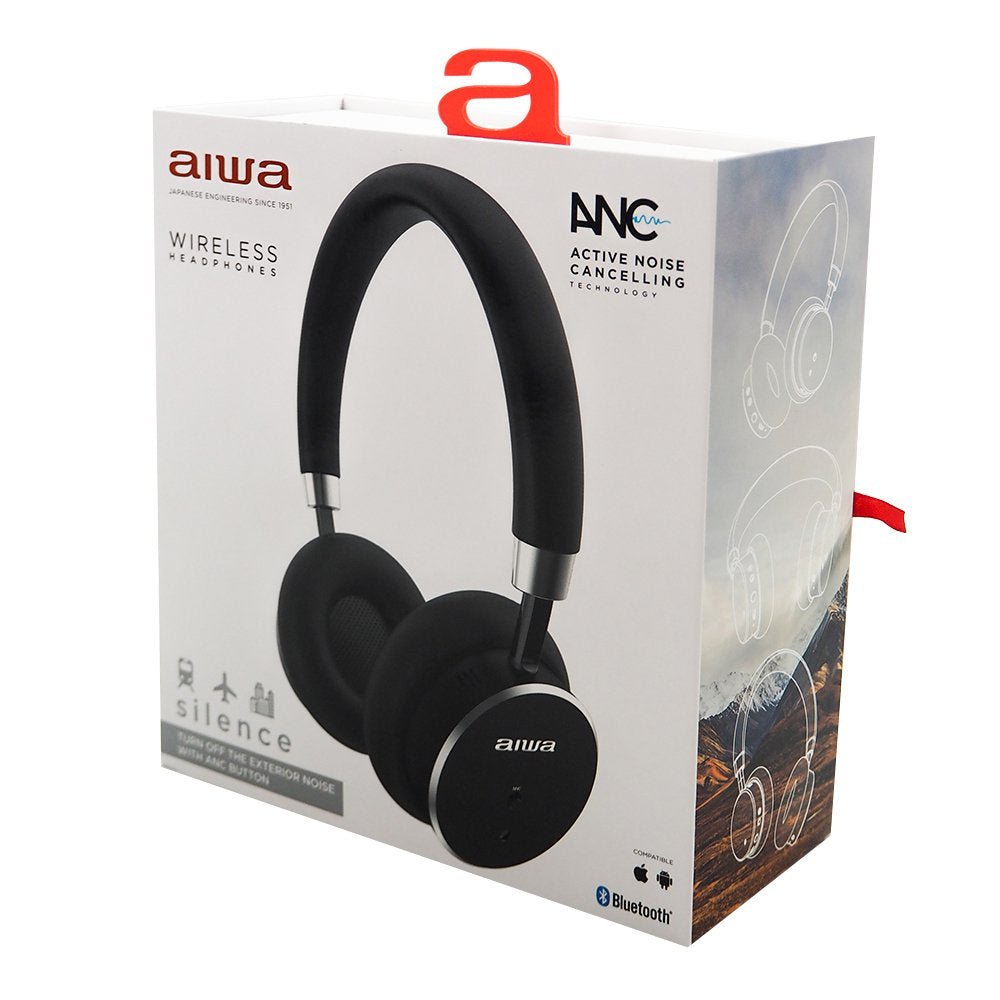 Auriculares Bluetooth Aiwa Silence Hstbtn-800bk
