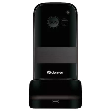 EAN 5706751067679 - Denver BAS-18500MEB teléfono móvil 4,5 cm (1.77") 270 g Negro Teléfono para personas mayores imagen 2